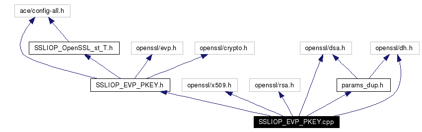 Include dependency graph
