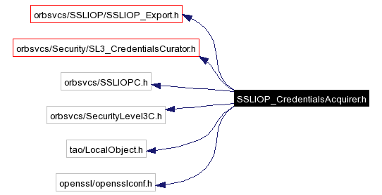 Include dependency graph