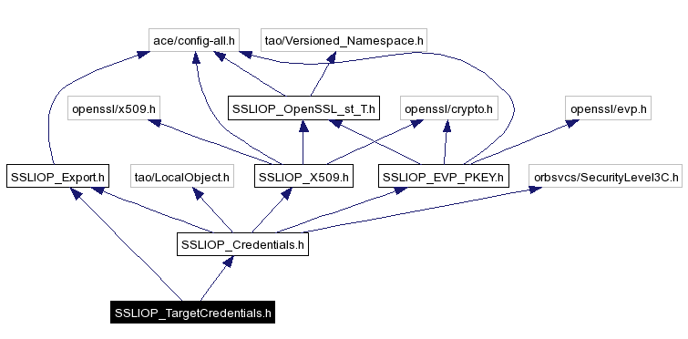 Include dependency graph